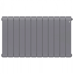 Радиатор биметаллический Royal Thermo Infinity 300 Silver Satin VR80 14 секций, нижнее подключение