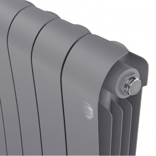 Радиатор биметаллический Royal Thermo Infinity 300 Silver Satin VR80 14 секций, нижнее подключение