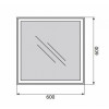 BelBagno Зеркало SPC-GRT-600-600-LED-TCH