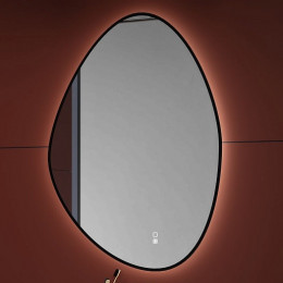Aquanet Зеркало Контур 70x100 Led TX с подсветкой и антизапотеванием черное