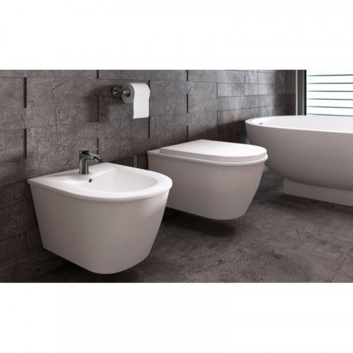 Смеситель для биде Lemark Bronx LM3708GM графит