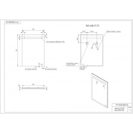 Зеркало LED 010 BASE 50