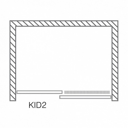 Roltechnik Душевая дверь KID2/2000 раздвижная