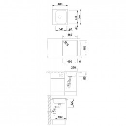 Мойка Blanco Livit 45 514785
