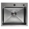Мойка для кухни Gerhans K35044BD 50x44 графит