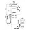 Смеситель для биде Paffoni Effe EF135CR хром