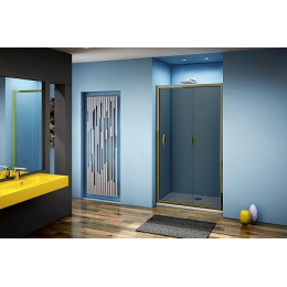 Good Door Душевое ограждение JAZZE WTW-130-B-BR
