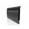 Радиатор биметаллический Royal Thermo BiLiner 500 Noir Sable 12 секций, боковое подключение