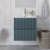 BelBagno Тумба с раковиной Uno 70 подвесная Голубой матовый с раковиной BB-8099-70