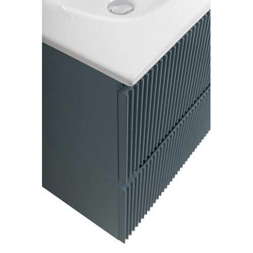BelBagno Тумба с раковиной Uno 70 подвесная Голубой матовый с раковиной BB-8099-70