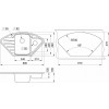 Кухонная мойка Granula GR-9101 89х49 алюминиум