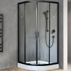 Royal Bath Душевой уголок RB 100HK-T-BL 100х100х200