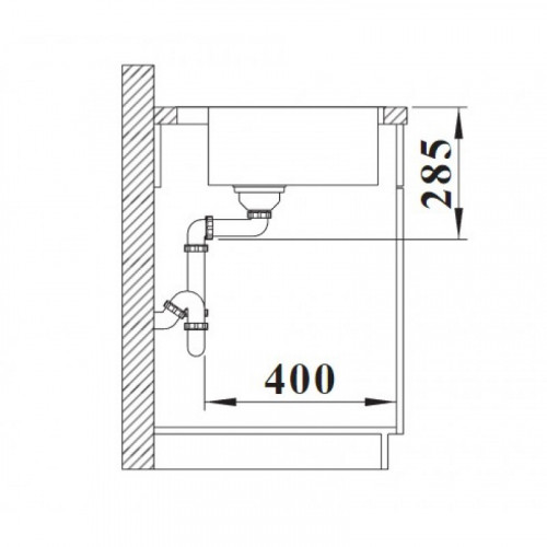 Мойка кухонная Blanco Solis 500-IF/A 526124 хром