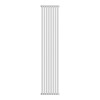 Трубчатый дизайн-радиатор Royal Thermo Shift Q30 C2180 8 секций, белый, боковое подключение