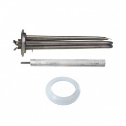 Комплект ТЭН 2кВт (2000Вт) RF для водонагревателя Thermex, Garanterm, Electrolux EWH клеммы под винт + прокладка + анод, 20115K