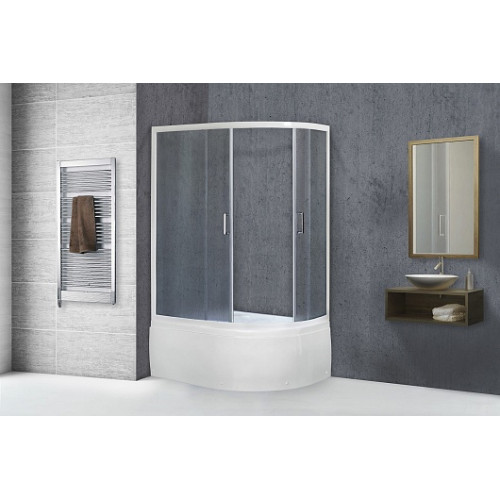 Royal Bath Душевой уголок RB 8120BK-С 1200x800x2000 L