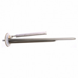 Комплект ТЭН 1,3кВт (1300Вт) RF для водонагревателя Thermex, Garanterm RZB, IF, ID, под анод М4, нерж. + прокладка + анод, 10087