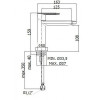 Смеситель для раковины Paffoni Candy CA071HCR хром