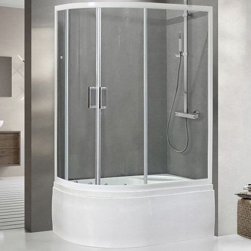 Royal Bath Душевой уголок RB 8120BK-T R