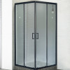 Royal Bath Душевой уголок RB 9100HPD-C-BL 100х90х185