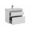 Aquanet Тумба с раковиной Nova Lite 75 2 ящика, белая