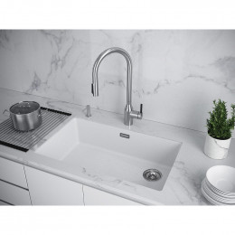 Мойка для кухни Paulmark Lumi UNI LU74-WH 74x46 белый