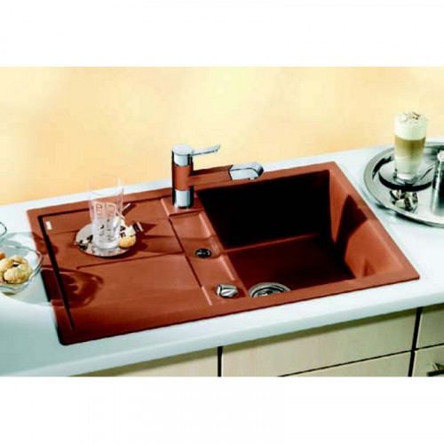 Мойка Blanco Metra 45S, арт. 518868, темная скала, SILGRANIT, 78*50*19 см