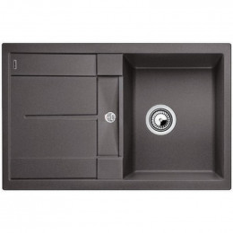 Мойка Blanco Metra 45S, арт. 518868, темная скала, SILGRANIT, 78*50*19 см