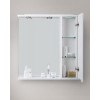BelBagno Зеркало-шкаф MARINO-SPC-900/750-1A-BL-P-R Bianco Lucido