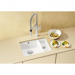 Мойка Blanco Subline 350/150-U 514522 глянцевый белый