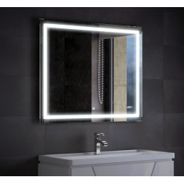 Зеркало Corozo Барго 100 LED SD-00001187,белый