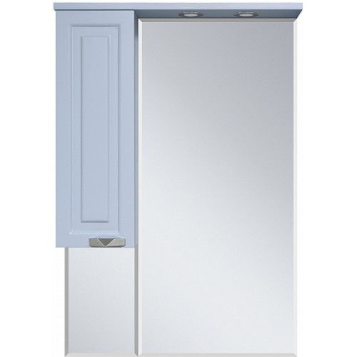 Misty Мебель для ванной Терра 70 L 3 ящика серая