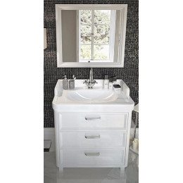 Kerama Marazzi Мебель для ванной Pompei 80, 3 ящика, белая