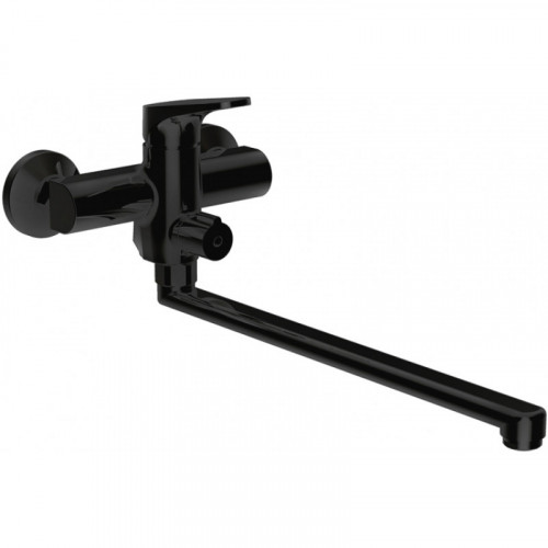 Смеситель для ванны Bravat Eler F6191238BM-01L-RUS черный