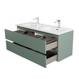 BelBagno Тумба с раковиной Kraft 120-2 подвесная Еловый матовый с раковиной BB1200-2-ETL