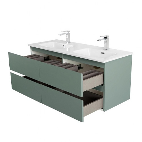 BelBagno Тумба с раковиной Kraft 120-2 подвесная Еловый матовый с раковиной BB1200-2-ETL