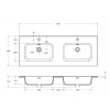 BelBagno Тумба с раковиной Kraft 120-2 подвесная Еловый матовый с раковиной BB1200-2-ETL