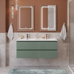 BelBagno Тумба с раковиной Kraft 120-2 подвесная Еловый матовый с раковиной BB1200-2-ETL