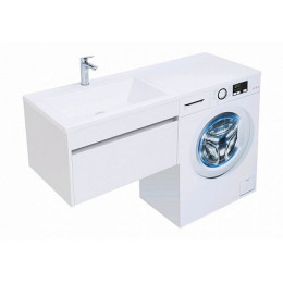 Aquanet Тумба с раковиной Токио 130 L подвесная