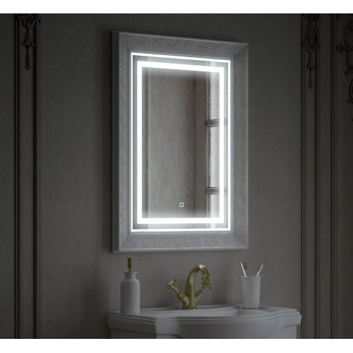 Зеркало Corozo Классика 60 LED SD-00000967,белый