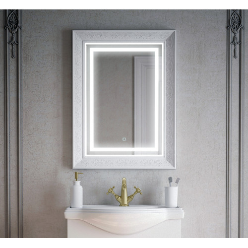 Зеркало Corozo Классика 60 LED SD-00000967,белый