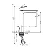 Смеситель для раковины Hansgrohe Logis Fine 71257000 хром