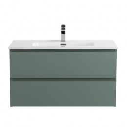 BelBagno Тумба с раковиной Kraft 90 подвесная Еловый матовый с раковиной BB900ETL