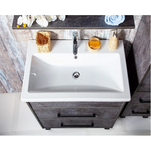 Бриклаер Мебель для ванной Чили 60 цемент