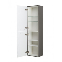 BelBagno Шкаф подвесной Due 40/150 оружейная сталь ручки Матовый тёмный никель
