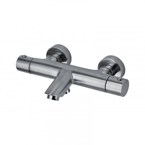 Смеситель для ванны Paffoni Light LIQ022ST сталь
