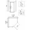 Niagara Душевой уголок Nova NG-6805-08 Black