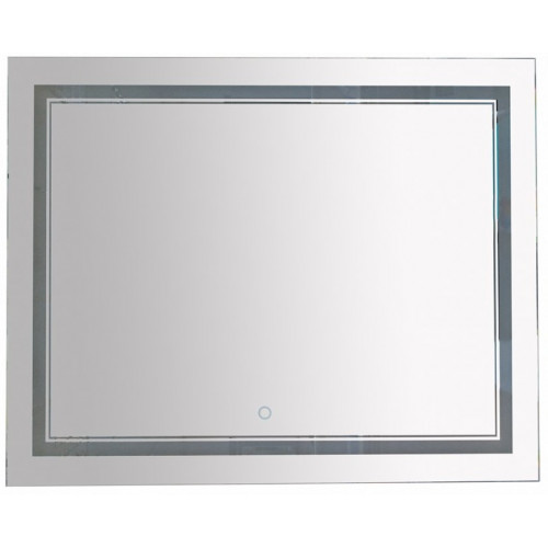 Misty Зеркало Неон 2 LED 100x80 сенсор на зеркале