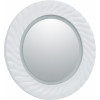 Зеркало Aquanet Милан 80 белое LED