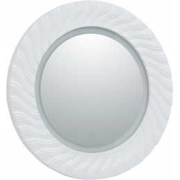 Зеркало Aquanet Милан 80 белое LED